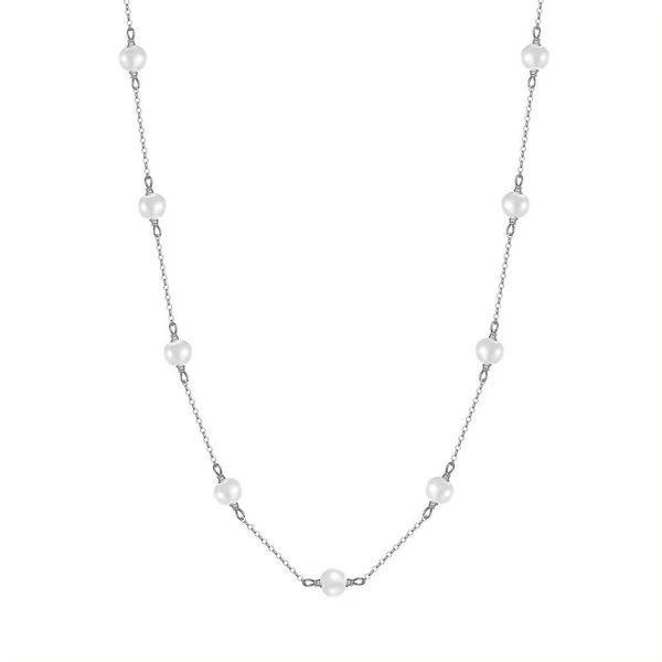 Runde Perlé Perlenkette Hannah zarte Kette günstig online kaufen