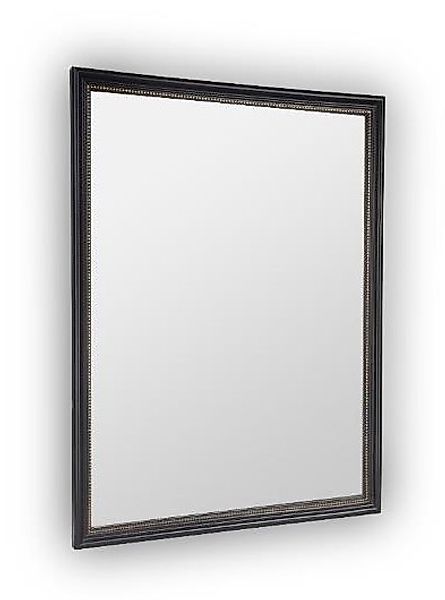Wandspiegel ca. 34x45cm Schwarz / Gold günstig online kaufen