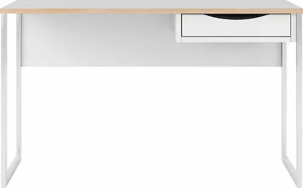 INOSIGN Schreibtisch »Plus«, mit vielen Stauraummöglichkeiten, zeitloses De günstig online kaufen