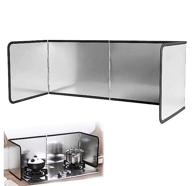 TUWENA Spritzschutz Spritzschutz Küchenrückwand, Vierseitiger Küchenschutz günstig online kaufen