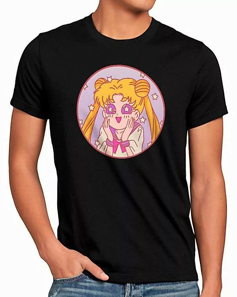 style3 T-Shirt Pastel Blush Bunny sailor moon anime manga cosplay günstig online kaufen