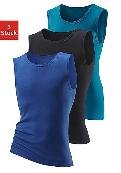 H.I.S Muscleshirt, (3 tlg.), ohne Seitennähte optimale Passform günstig online kaufen