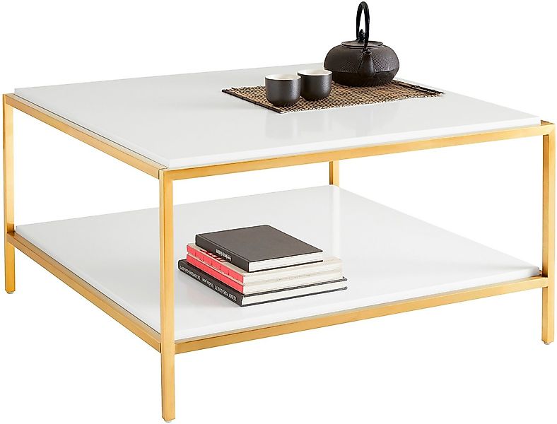 Leonique Couchtisch Cherlen, TOPSELLER!, OTTOs Choice, mit zwei Ablagefläch günstig online kaufen