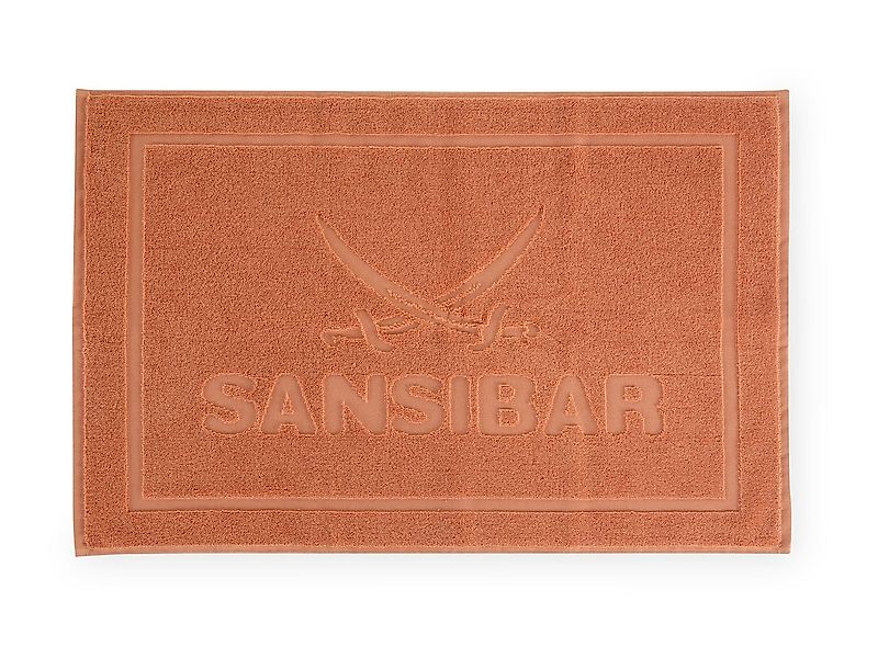 Sansibar Sylt Bademantel Badematte SANSIBAR COAST BHT 70x5x50 cm orange Bad günstig online kaufen