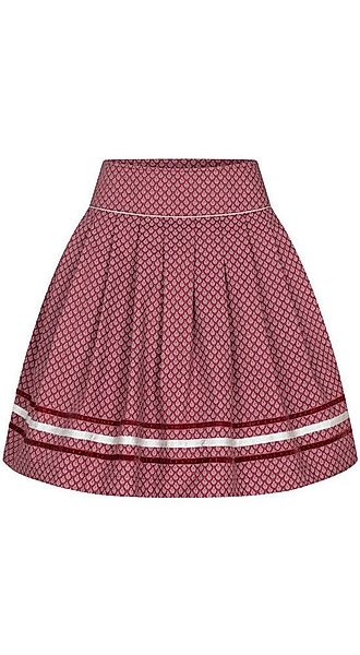 Nübler Trachtenrock Trachtenrock Gloria in Rot von Nübler günstig online kaufen