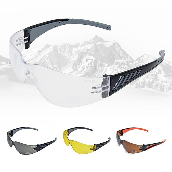 Gamswild Sportbrille UV400 Sonnenbrille Fahrradbrille Skibrille günstig online kaufen