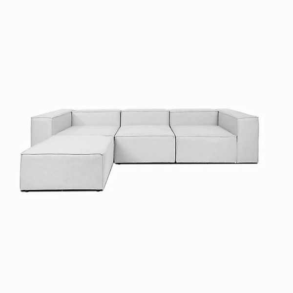 HOME DELUXE Sofa Modulares Sofa VERONA L, 327 x 68 x 207 cm 4 Teile, Ecksof günstig online kaufen