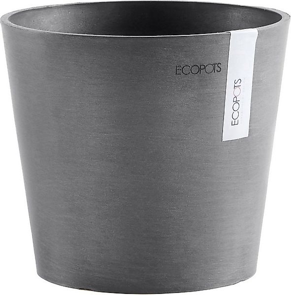 ECOPOTS Blumentopf AMSTERDAM Mini Grey, BxTxH: 17x17x14,9 cm günstig online kaufen