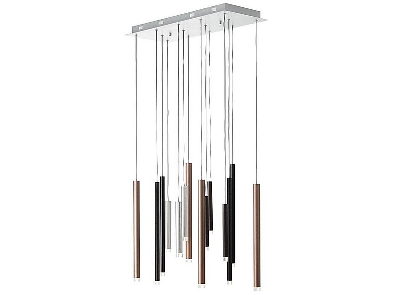 Brilliant Pendelleuchte Cembalo, LED fest integriert, Warmweiß, LED Hängela günstig online kaufen