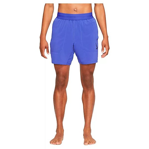 Nike Yoga Dri Fit Shorts Hosen S Lapis / Blk günstig online kaufen