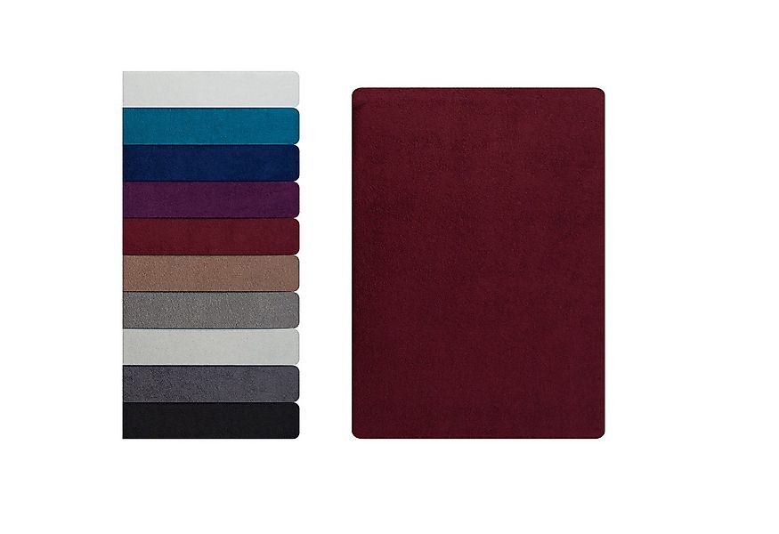 Hometex Premium Textiles Spannbettlaken aus Frottier Stoff bis 23 cm Steghö günstig online kaufen