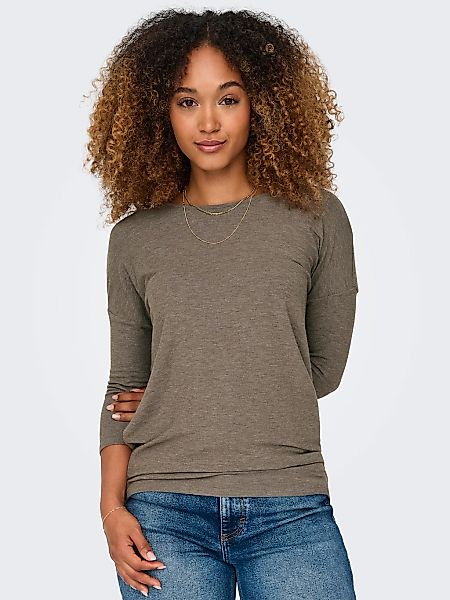 ONLY 3/4-Arm-Shirt "ONLGLAMOUR 3/4 TOP JRS NOOS", in lässiger Oversize-Form günstig online kaufen