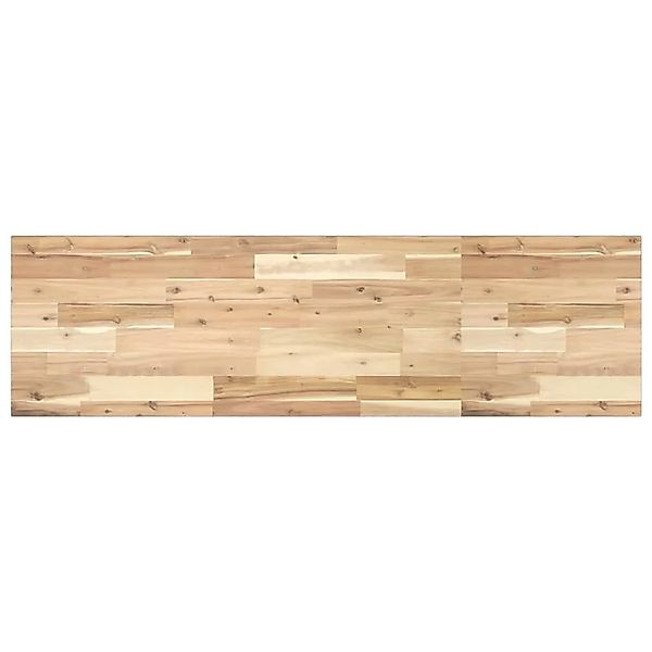 vidaXL Waschtischplatte Unbehandelt 160x40x2 cm Massivholz Akazie 3279660 günstig online kaufen