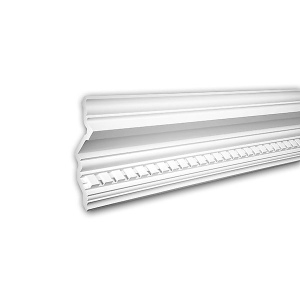 PROFHOME 150110 Eckleiste aus Polyurethan Deckenleiste Stuckleiste 2 m 200 günstig online kaufen