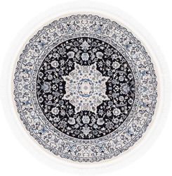 carpetfine Teppich "Nain Diane" rund 8 mm Höhe Kurzflorteppich, Orient Look günstig online kaufen
