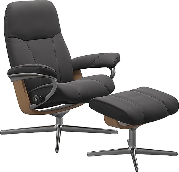 Stressless Relaxsessel "Consul" Set, Relaxsessel mit Hocker, mit Hocker, mi günstig online kaufen