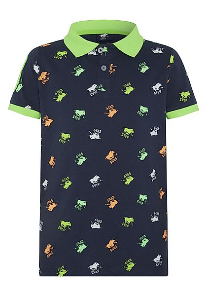 Polo Sylt Poloshirt mit Logo-Muster günstig online kaufen
