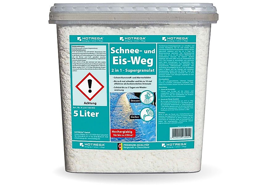 HOTREGA® Sand Auftaugranulat Schnee und Eis Weg 2in1 Streusalz Ersatz Taumi günstig online kaufen