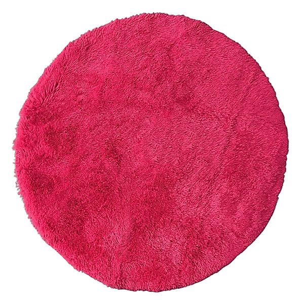 the carpet Teppich Soft Shaggy, rund, günstig online kaufen