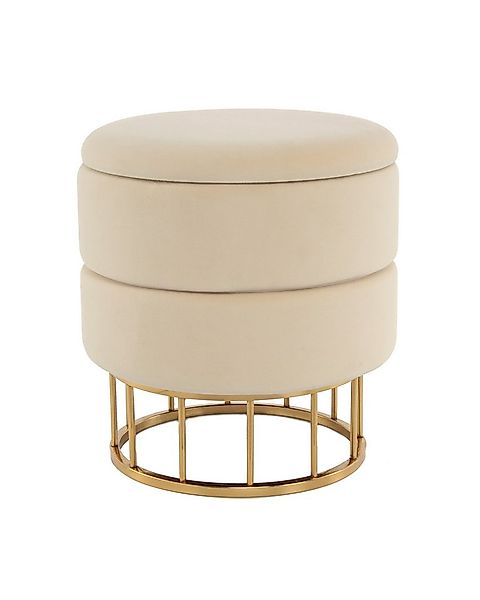 Qiyano Hocker Sitzhocker Edina - Stauraum, Wohnzimmer, Aufbewahren (1 St) günstig online kaufen