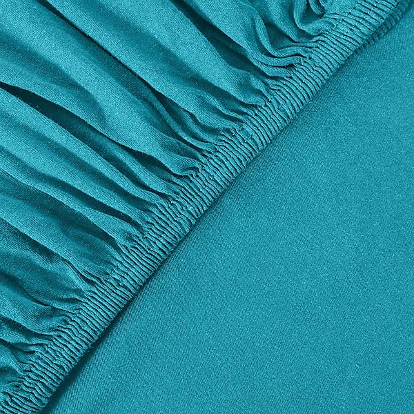 leevitex® Spannbettlaken für Topper 180x200–200x220 cm – schwerer Jersey, w günstig online kaufen