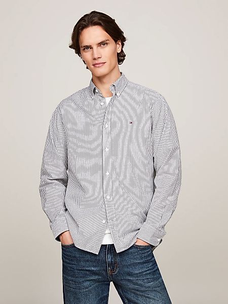 Tommy Hilfiger Businesshemd "NAT. SOFT EASY STRIPE Regular Fit SHIRT" günstig online kaufen