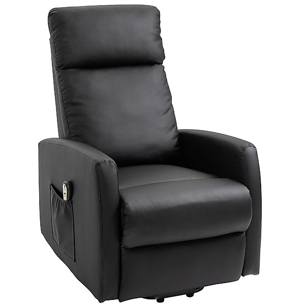 HOMCOM Elektrischer Aufstehsessel, Relaxsessel, neigbar mit verstellbarer F günstig online kaufen