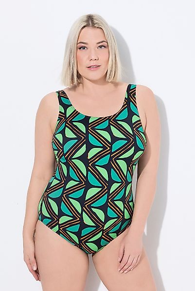 Ulla Popken Badeanzug Badeanzug Dschungel ohne günstig online kaufen