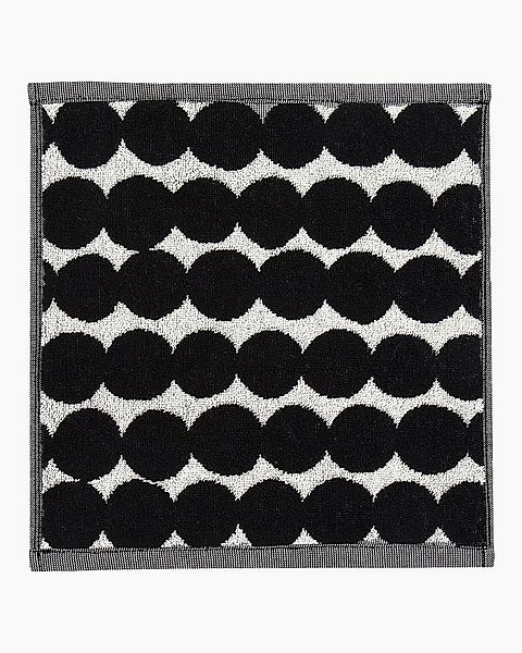 Marimekko Handtuch RÄSYMATTO Gästehandtuch, Baumwolle, schwarz/weiß - 30X50 günstig online kaufen