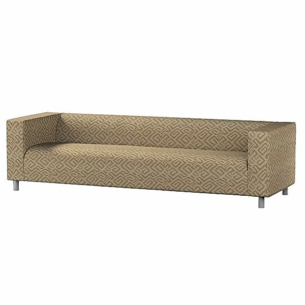 Bezug für Klippan 4-Sitzer Sofa, mocca, Bezug für Klippan 4-Sitzer, Cosy Ho günstig online kaufen