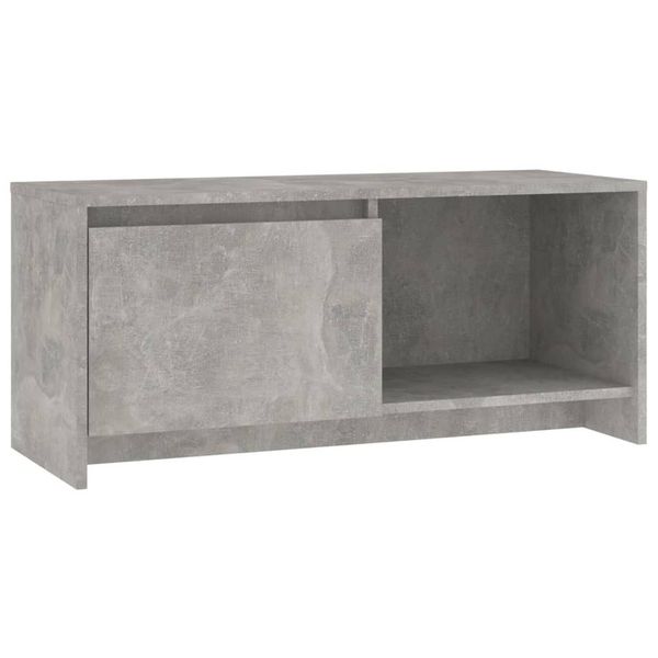 vidaXL TV-Schrank TV-Schrank Betongrau 90x35x40 cm günstig online kaufen