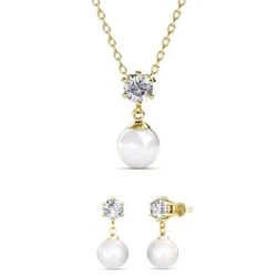Ella Eisvogel Schmuckset 3-tlg. Pauline: Goldkette günstig online kaufen