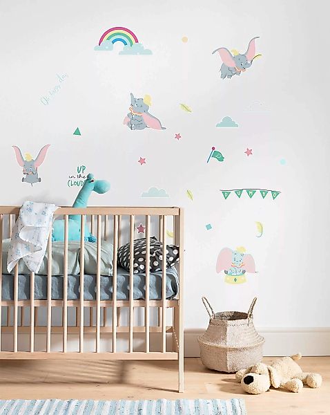 Komar Wandtattoo Dumbo Daydream Disney Dumbo Daydream B/L: ca. 50x70 cm günstig online kaufen