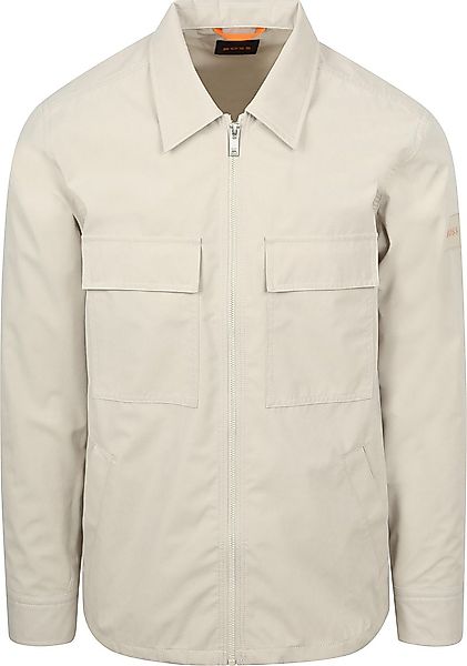 BOSS Hemdjacke Lozzy Greige - Größe L günstig online kaufen