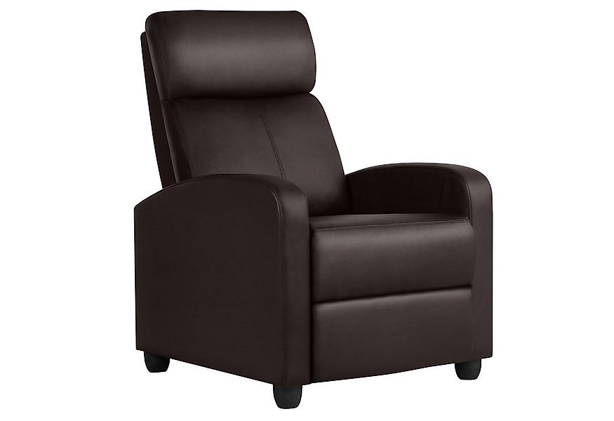 Yaheetech Relaxsessel, mit Liege-Funktion, Kunstleder, verstellbar günstig online kaufen