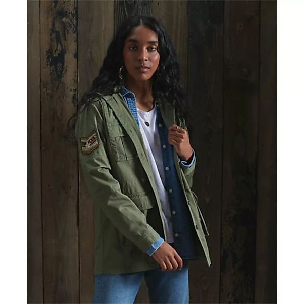 Superdry Core Military Patched XS Army Green günstig online kaufen