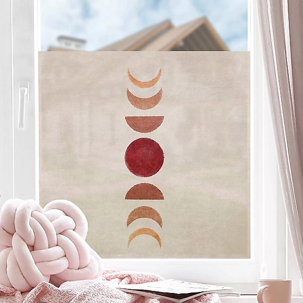 Fensterfolie Boho Mondphasen I günstig online kaufen