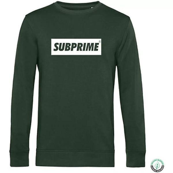 Subprime  Sweatshirt Sweater Block Jade Groen günstig online kaufen