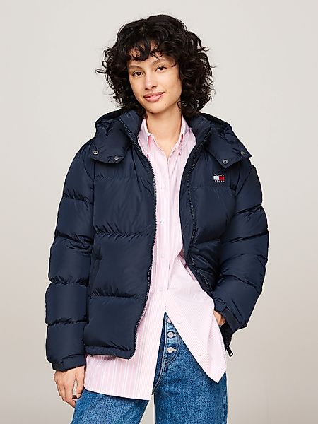Tommy Jeans Steppjacke "TJW ALASKA PUFFER EXT" mitKapuze mit Logostickereie günstig online kaufen