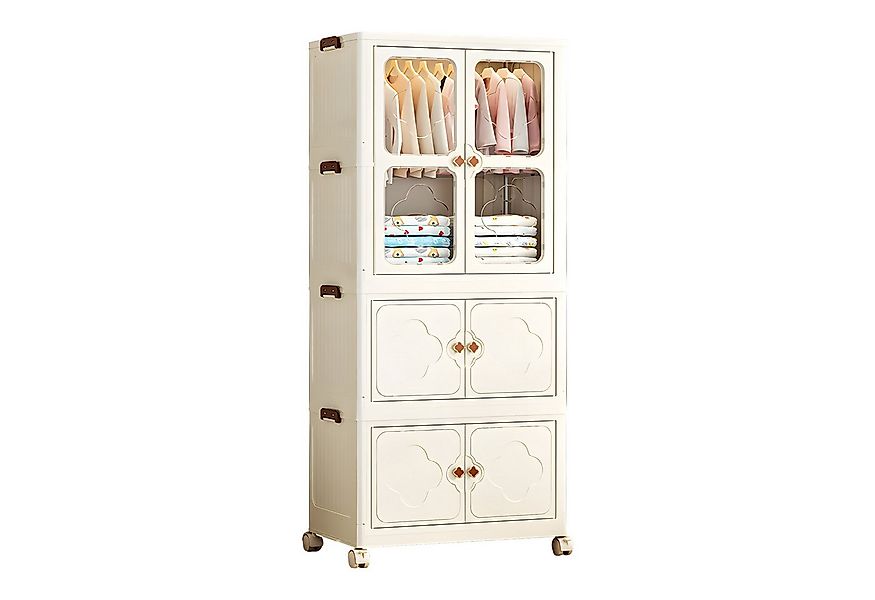 Seven Comfort Mehrzweckschrank Kunststoff Faltbarer, mit 10 Kleiderbügeln, günstig online kaufen