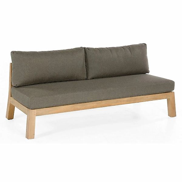 Natur24 Clifton Lounge-Sofa Teak Natur günstig online kaufen