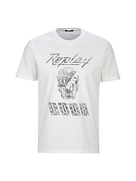Replay T-Shirt Skull günstig online kaufen