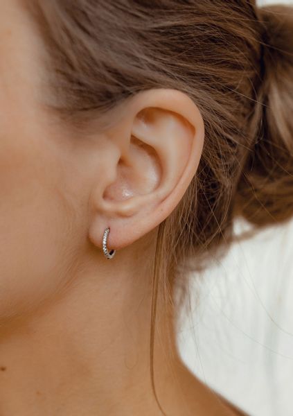 Hey Happiness Paar Creolen 925 Silber günstig online kaufen