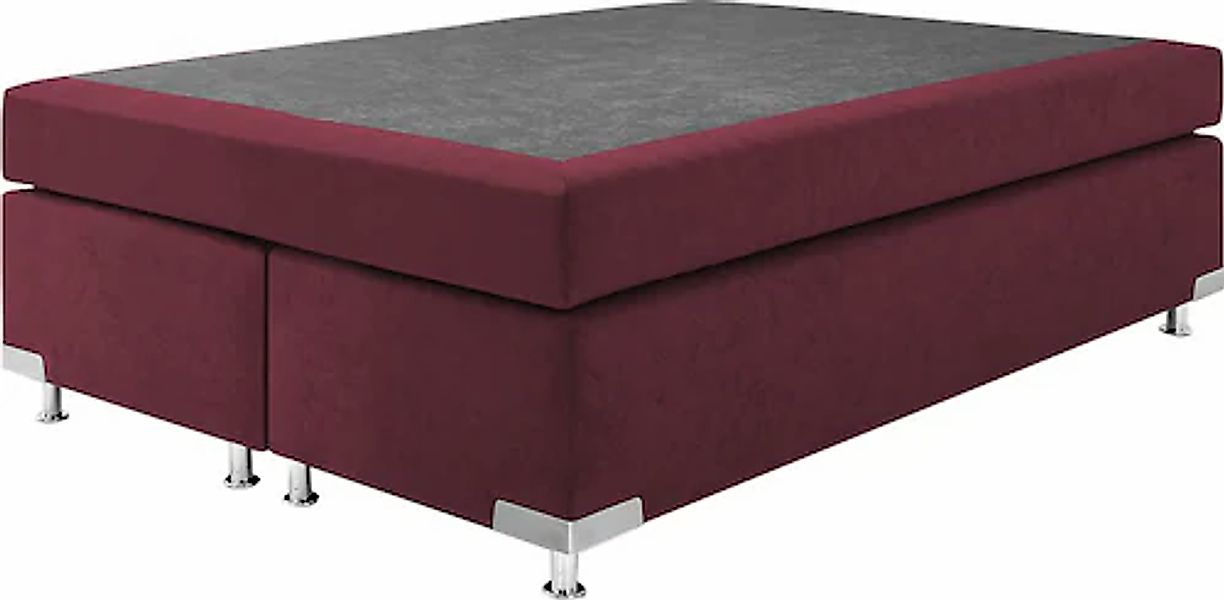 Westfalia Schlafkomfort Boxspringbett »Holland« ohne Kopfteil, frei im Raum günstig online kaufen