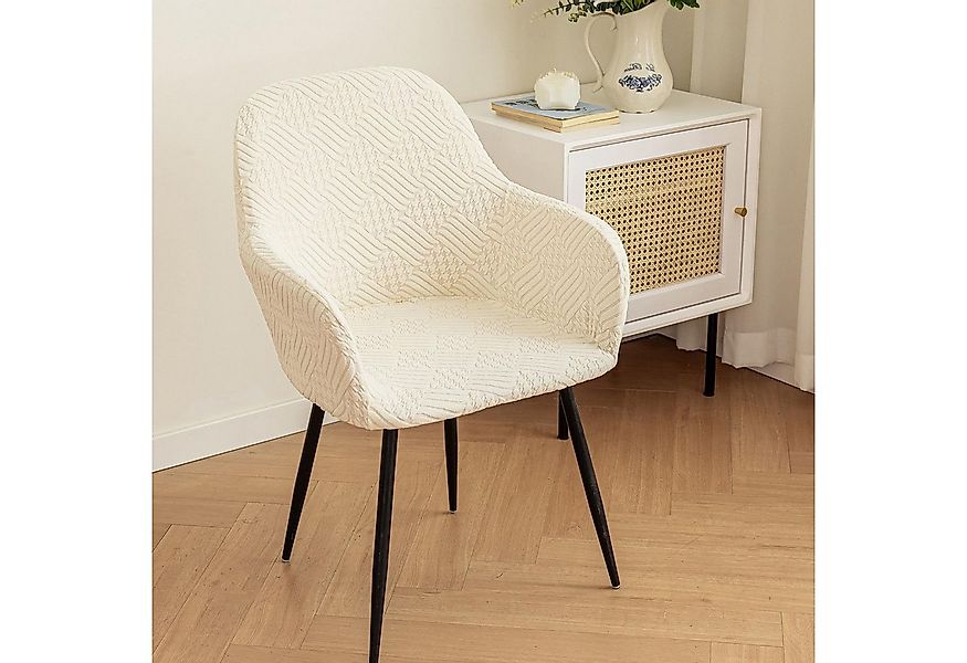 Coonoor Stuhlhusse Stuhlhussen Stretch Stuhlbezug Sesselbezug 2/4er Set, Sc günstig online kaufen