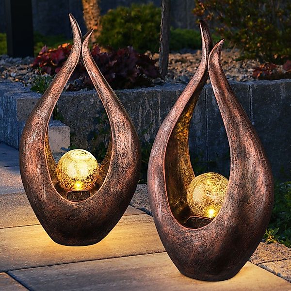 GLOBO LIGHTING Gartenleuchte, LED-Leuchtmittel fest verbaut, günstig online kaufen
