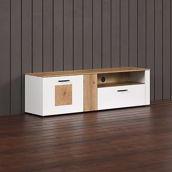 INOSIGN Lowboard "Linz TV-Kommode, TV-Rack", (1 St.), TV-Lowboard mit Hirnh günstig online kaufen
