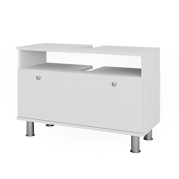 Vicco Waschbeckenunterschrank Fynn Weiß 80 x 54 cm mit Schublade günstig online kaufen