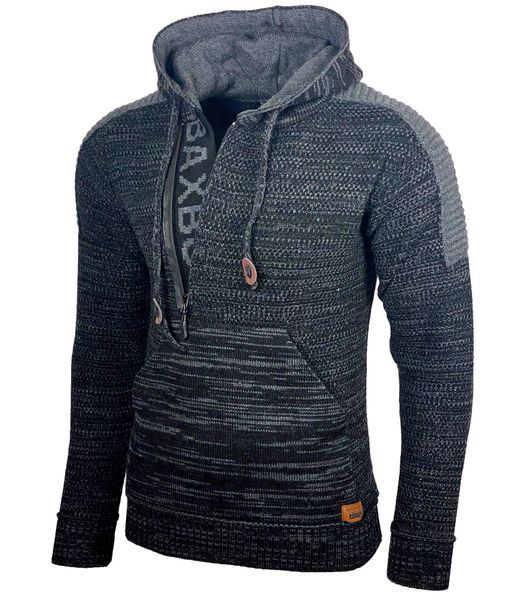 Baxboy Strickpullover Baxboy Herren Strick Pullover günstig online kaufen