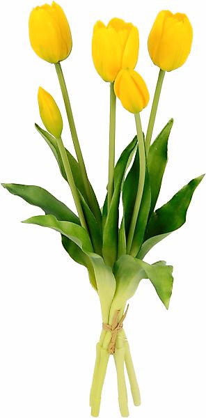 I.GE.A. Kunstblume "Tulpen", Real-Touch Tulpenbund künstlich Blüten Tulpens günstig online kaufen